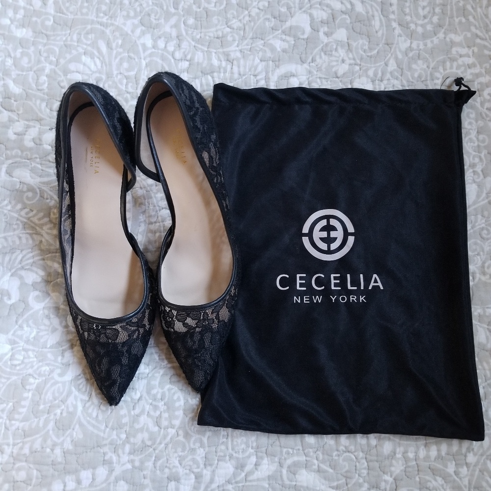 Cecelia Lace D'orsay pumps